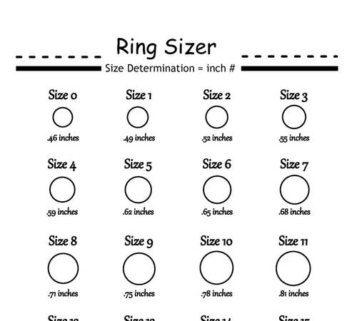 Ring Sizes?? Get the perfect fit with our easy sizing tricks."